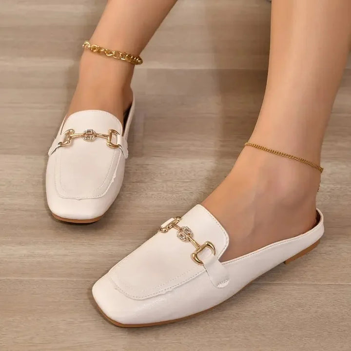 Flat Buckle Loafers