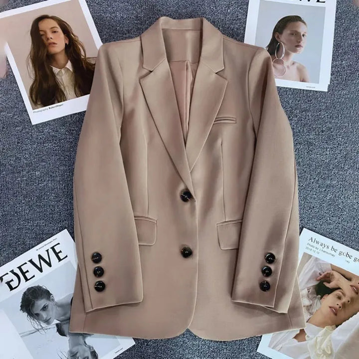 Long Sleeve Single Breasted Blazer