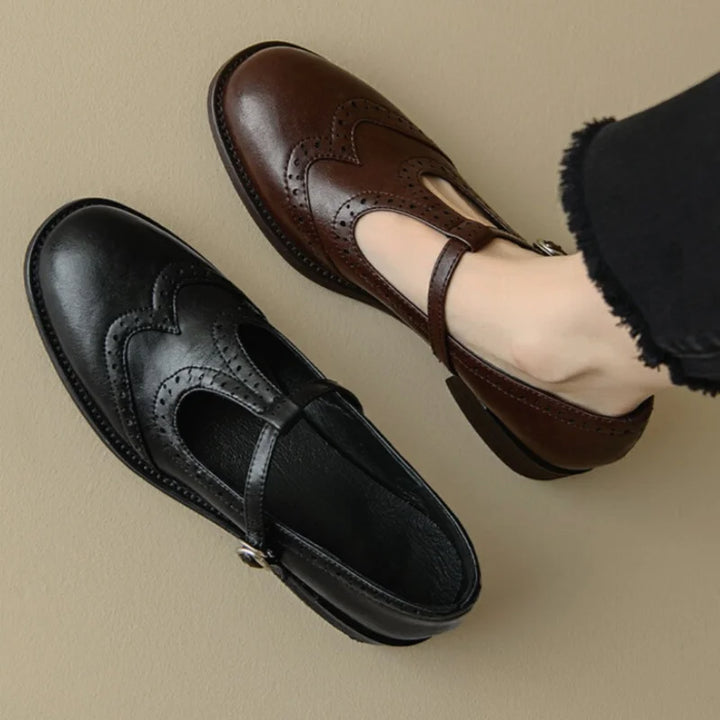 Retro Brogue Sandals
