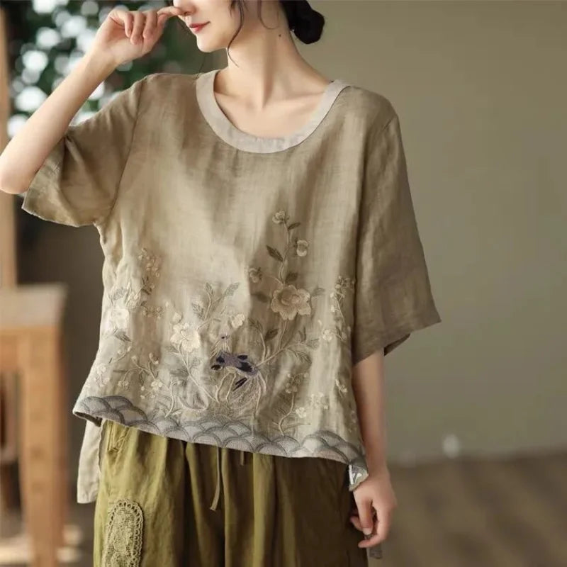 Floral Light Shirt