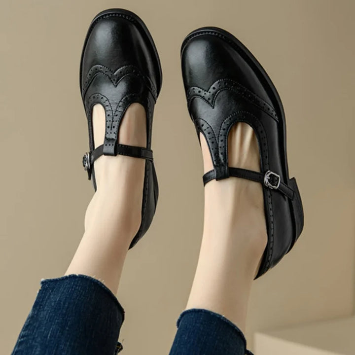 Retro Brogue Sandals