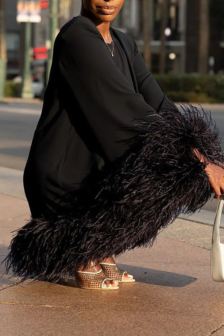 Feather Light Mini Dress