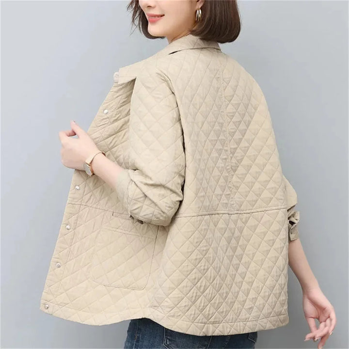 Diamond Plaid Summer Jacket