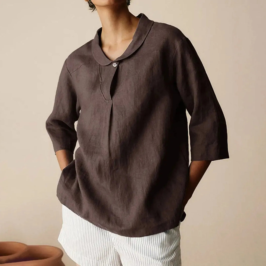 Linen Loose Top