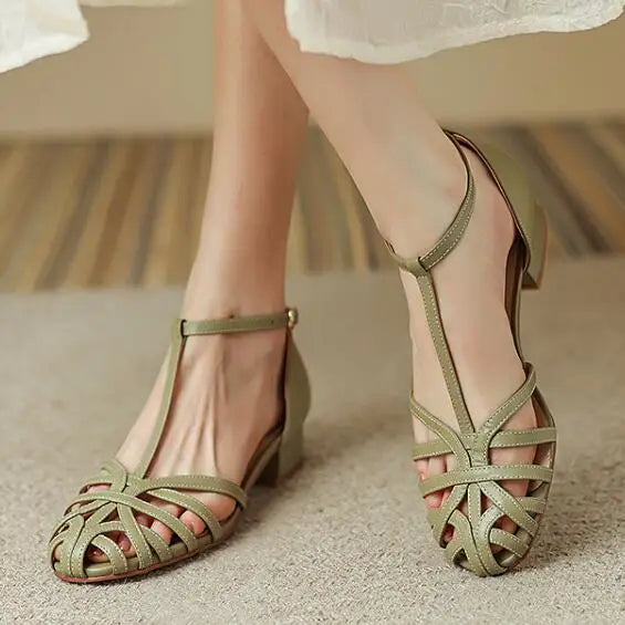 Retro Roman Design Sandals