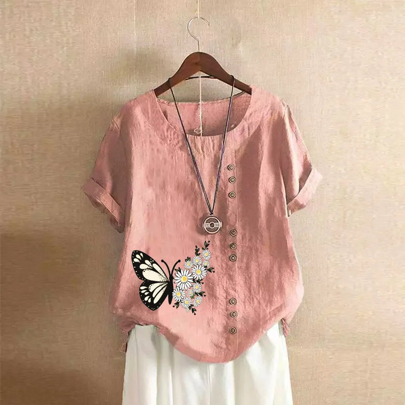 Vintage Linen Blouse