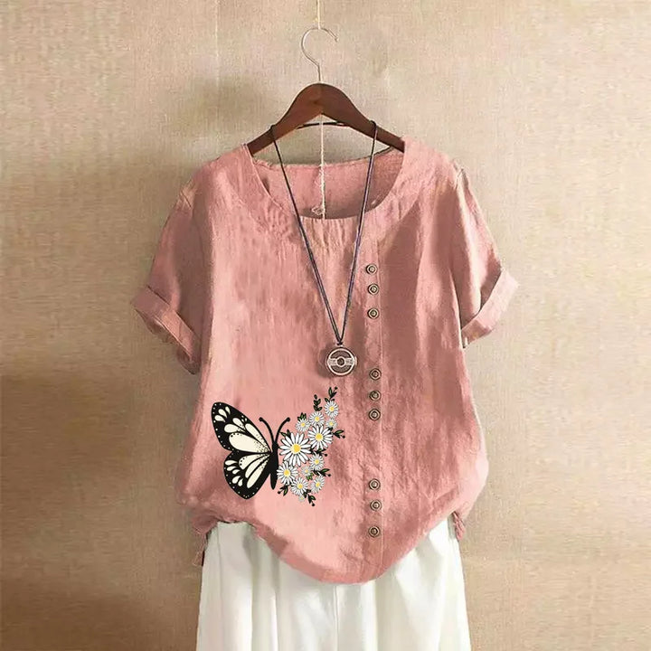 Vintage Linen Blouse