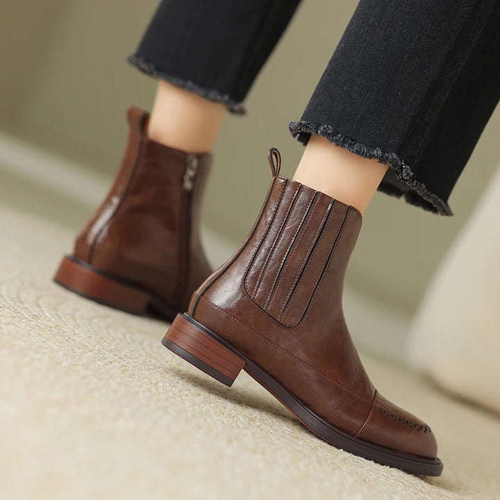 Block Ankle Shoes