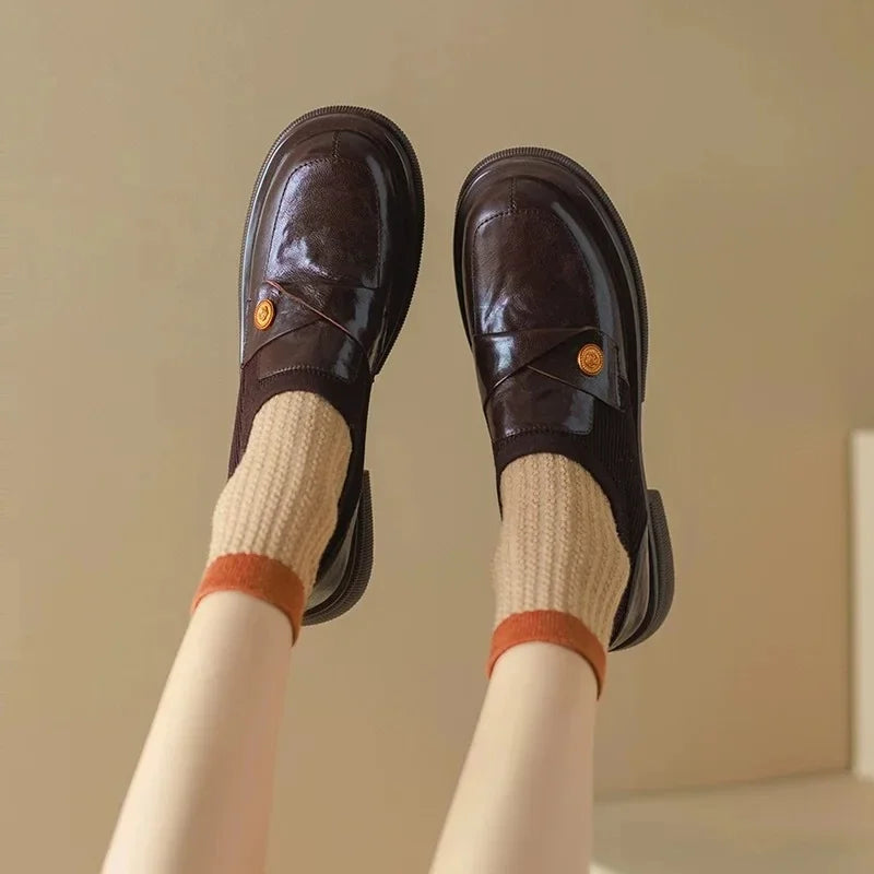 Women's Slip-On Thick Bottom Loafers