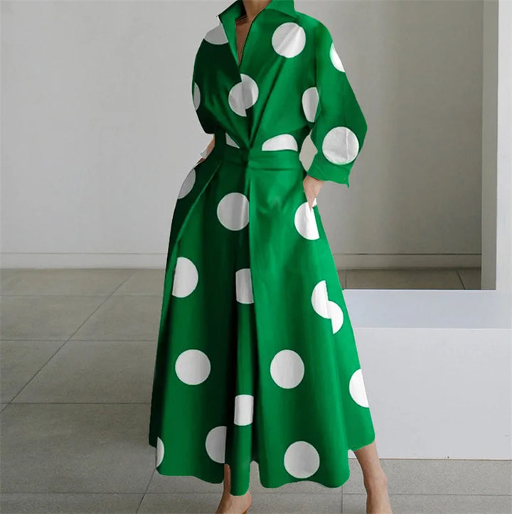 Print Long Dress