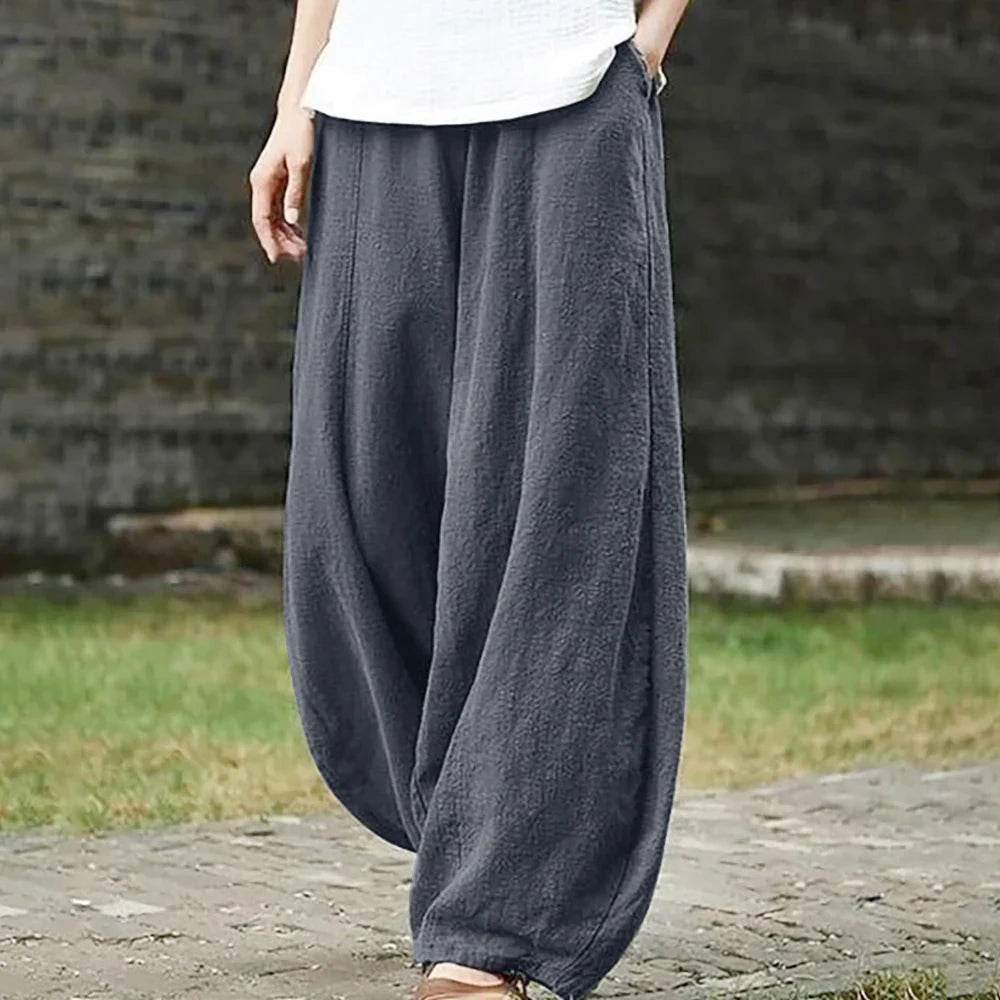 Linen Loose Trousers