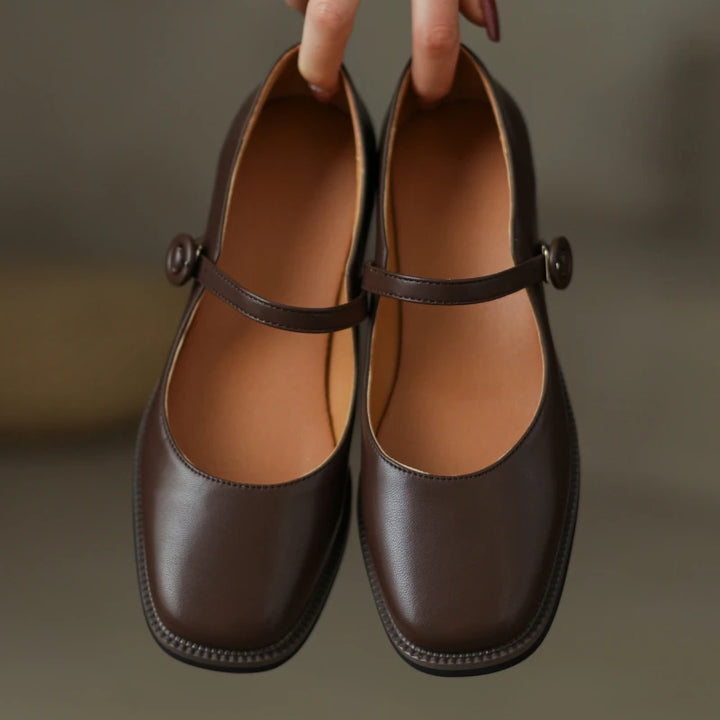 Women's Low Heels Mary Jane Shoes