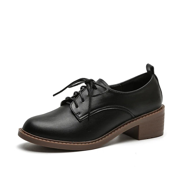 Mid Heel Oxford Shoes