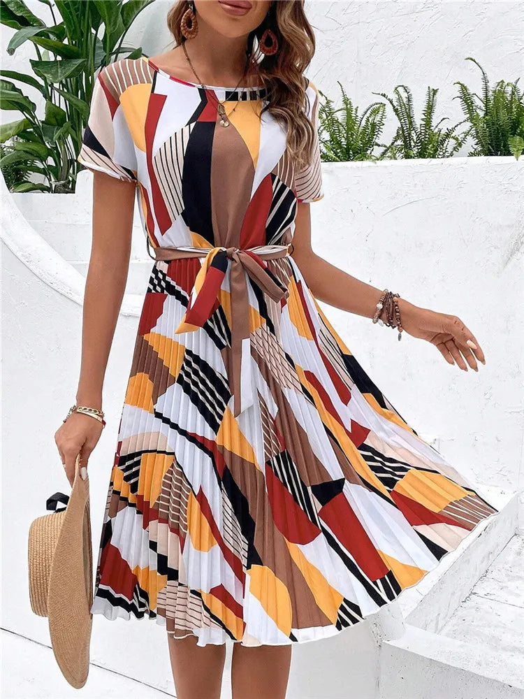 Light Dress with belt