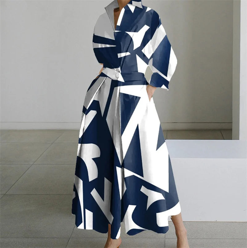 Print Long Dress