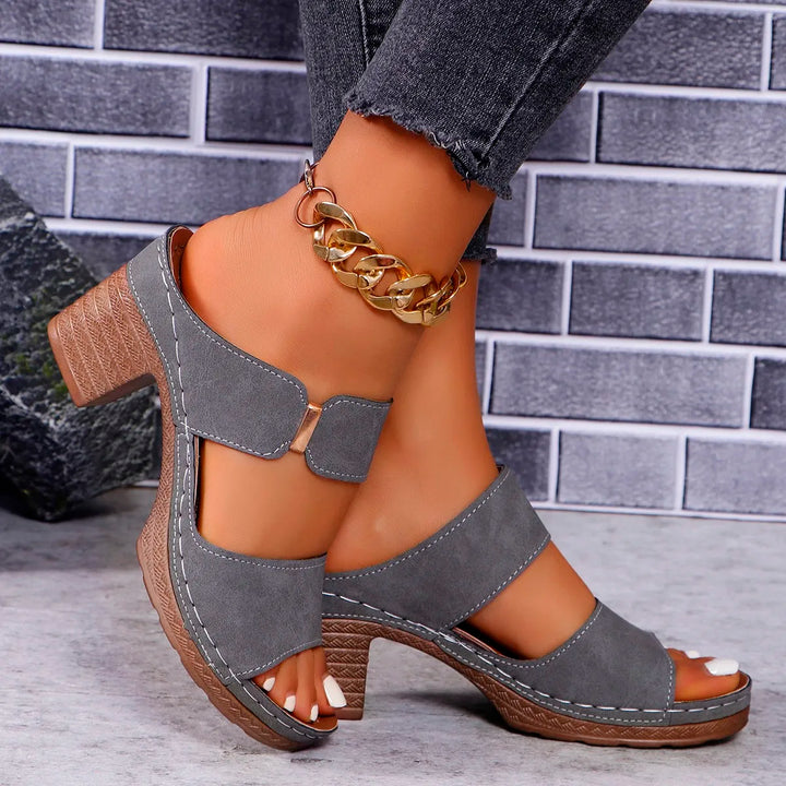 Block Heel Sandals