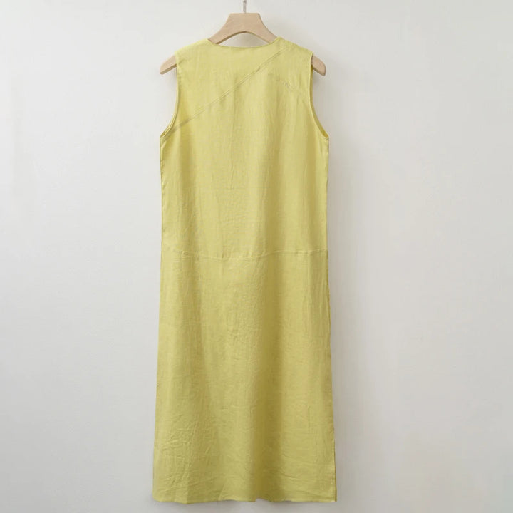 V-neck Long dress