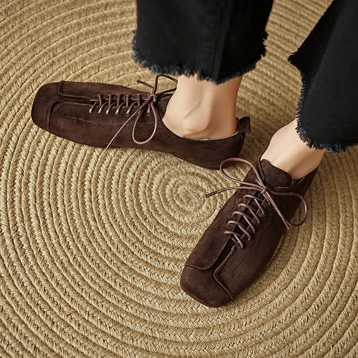 Casual Soft Lace-up Loafers