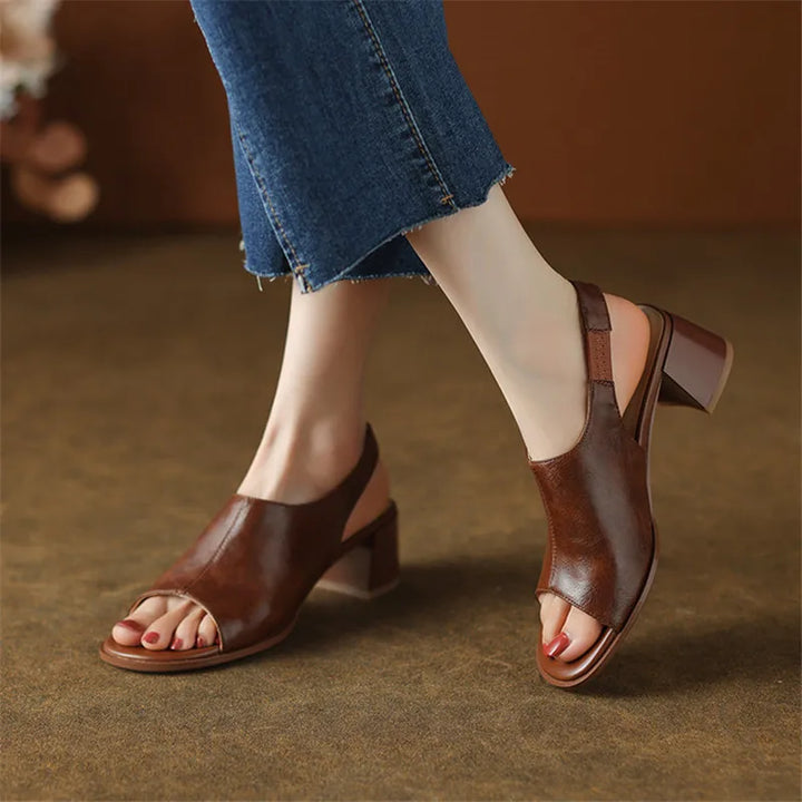 Chunky Heels Sandals