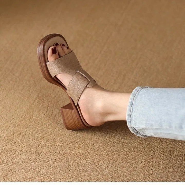 Vintage Tuckle Strap Shoes