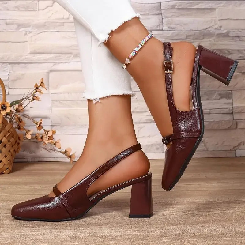 Retro SlingBack Pumps