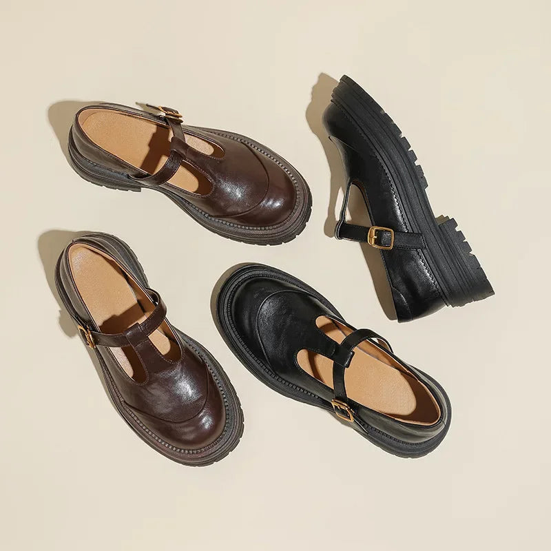 Platform Mary Jane Shoes