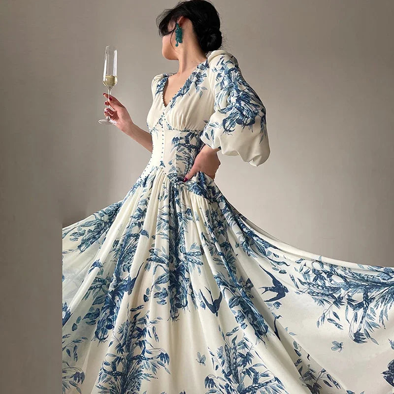 Vintage Chiffon Dress