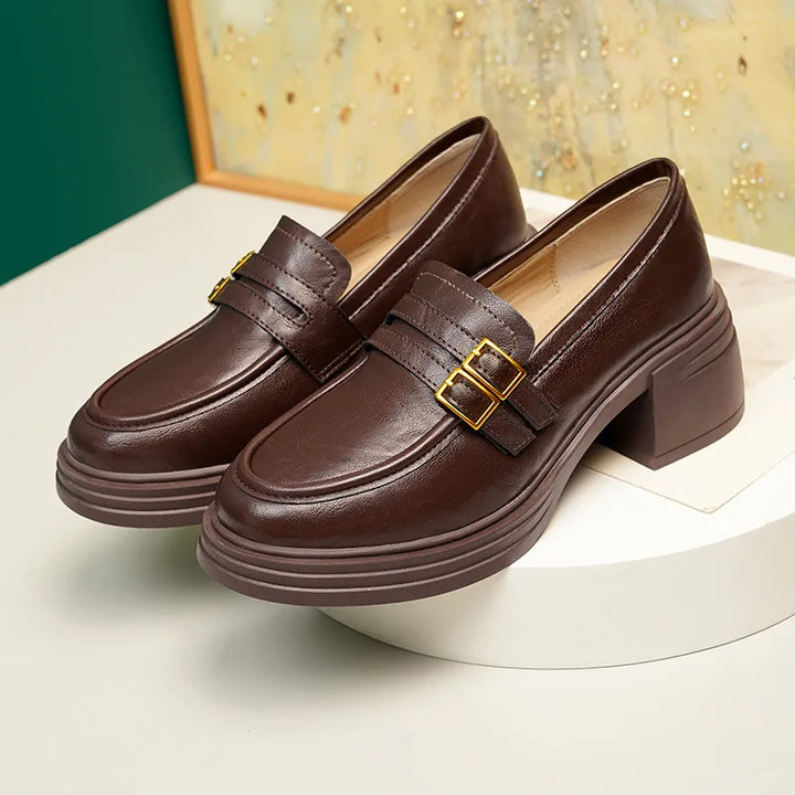 Comfortable Retro British Style Women's Loafers
