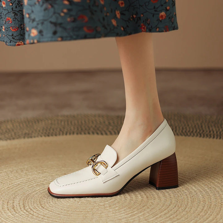 Square Toe Heels