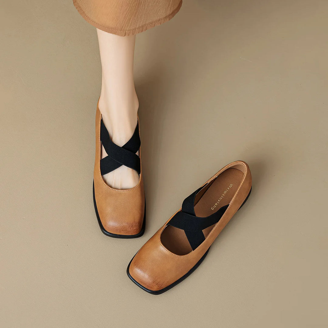 Vintage Low Heel Shoes