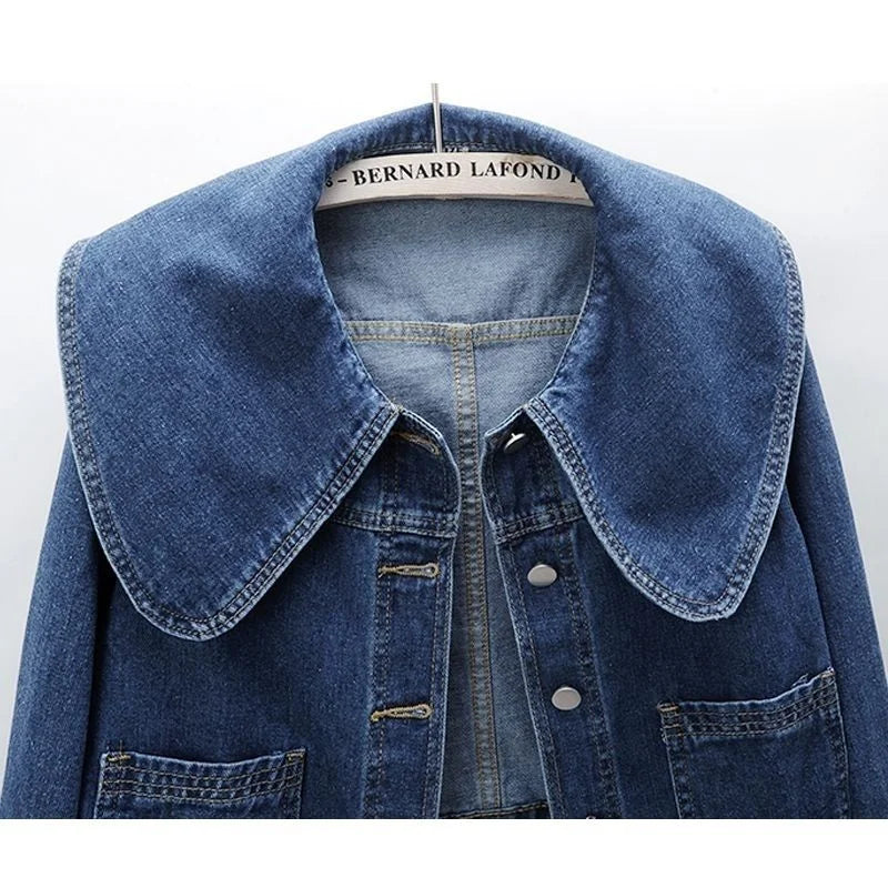 Cropped Denim Jacket