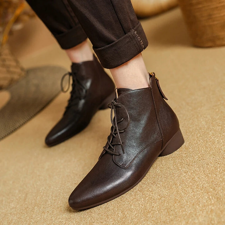 Pointed Toe Low Heel Shoes