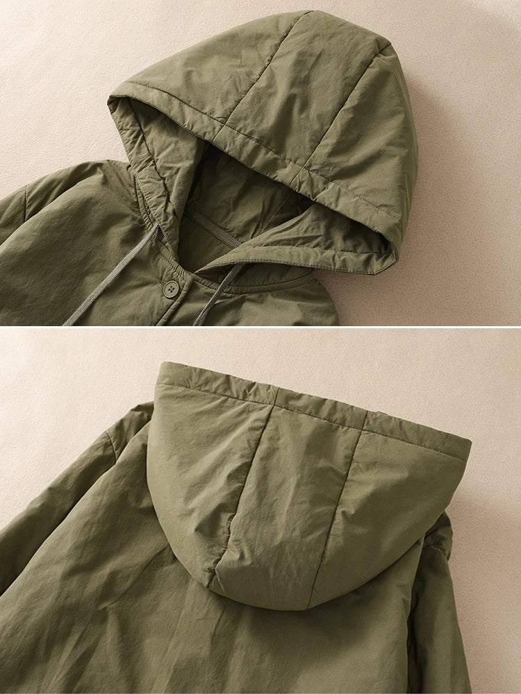 Hooded Short Parka