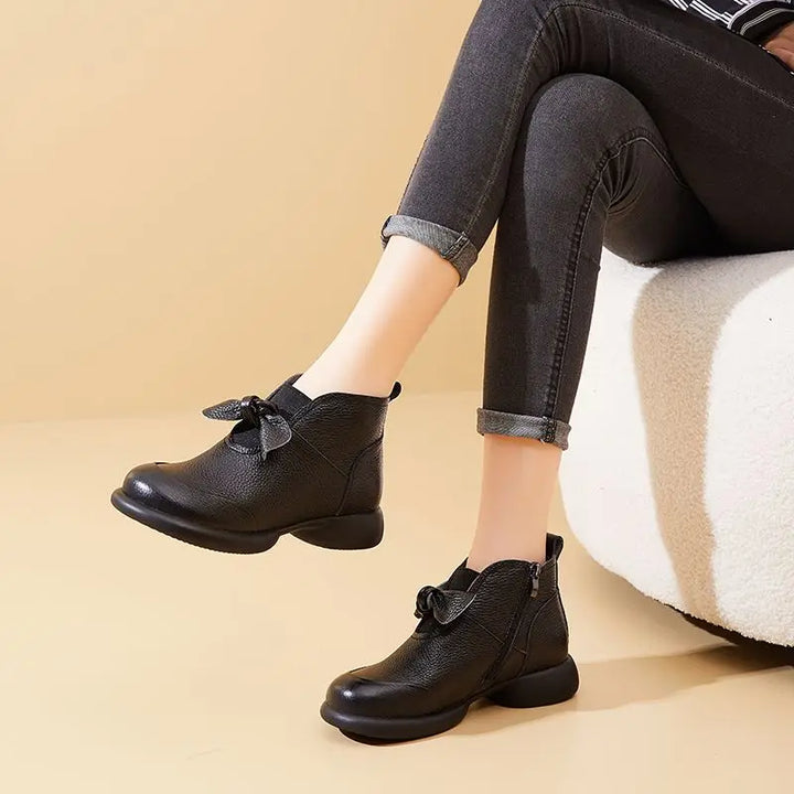 Zip Up Ankle Boots