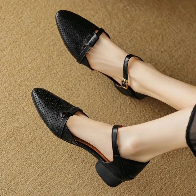 Ankle Strap Flats Sandals