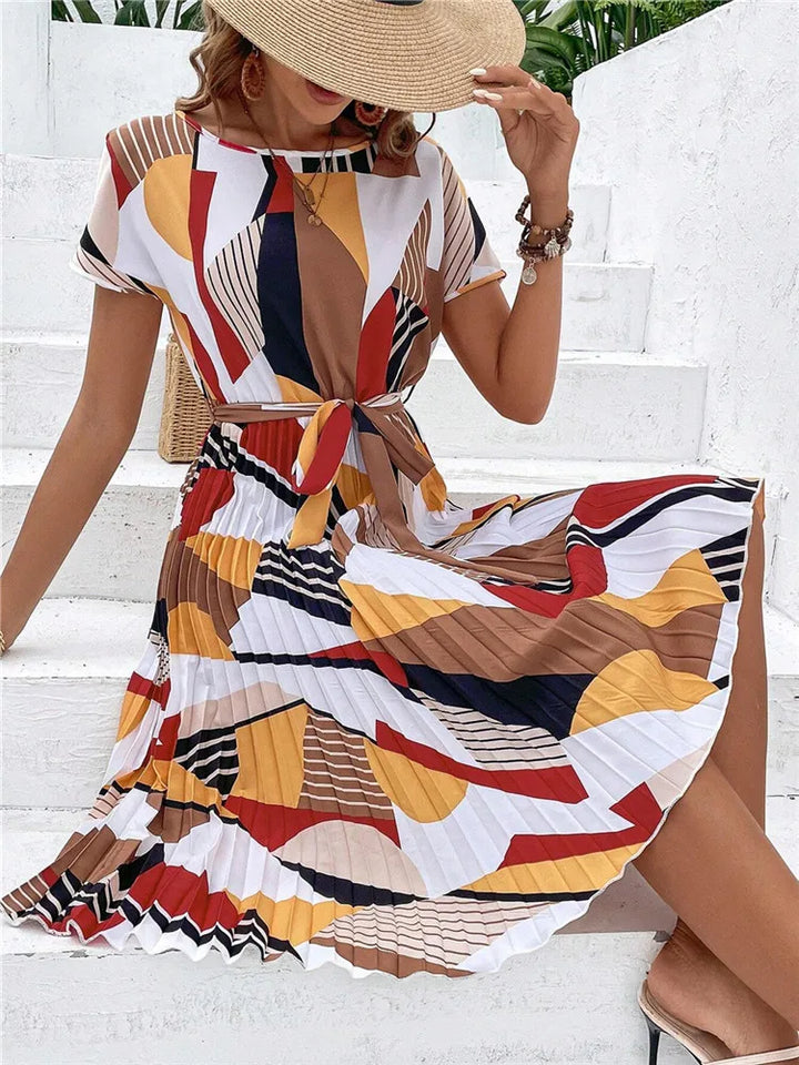 Light Dress with belt