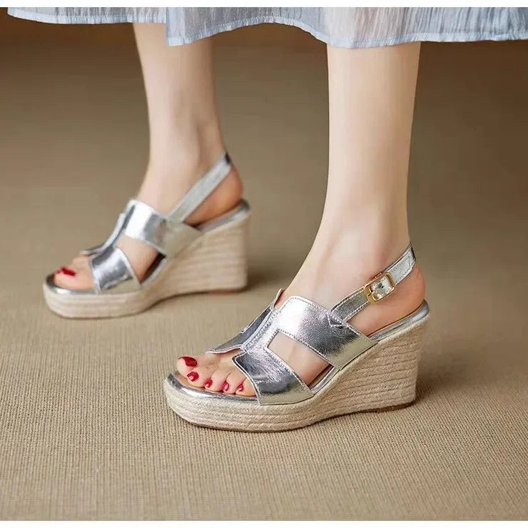Roman Style Summer Wedges
