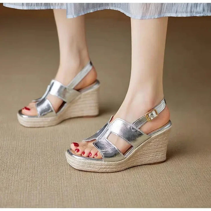 Roman Style Summer Wedges