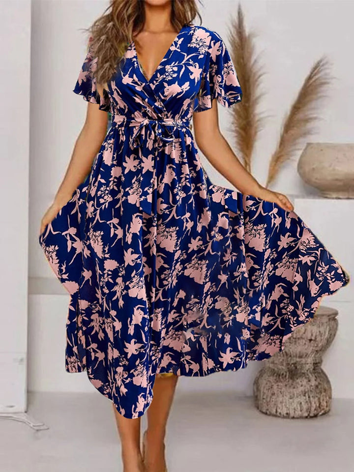 V-neck Maxi Dress