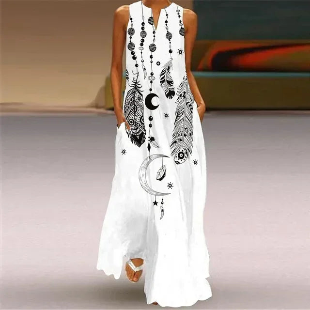 Casual Printed Dress