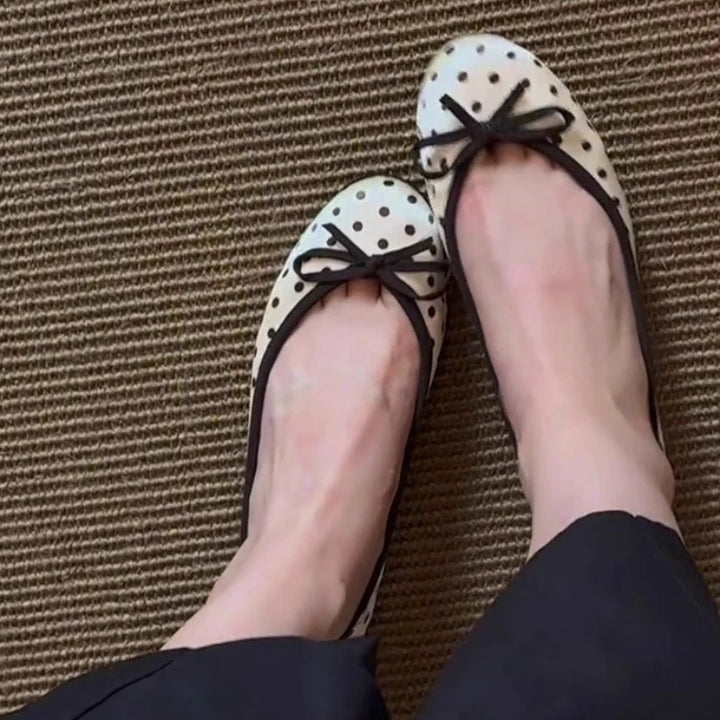 Round Toe Ballet Flats for Women