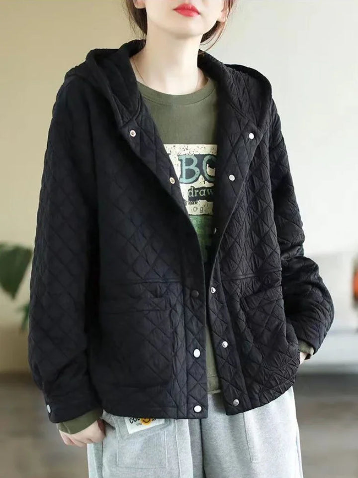 Quilted Hooded Jacket