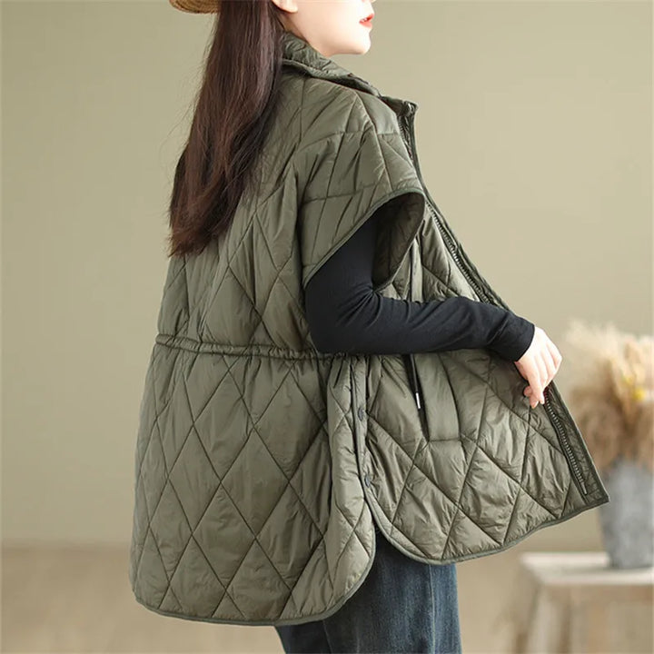 Loose Quilted Waistcoat
