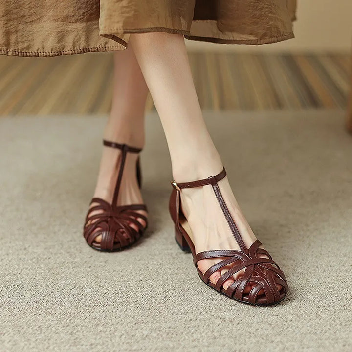 Retro Roman Design Sandals