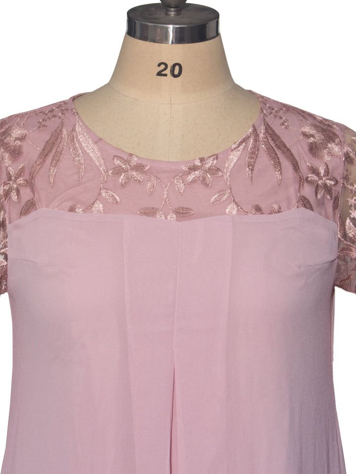 Embroidered Floreal Dress