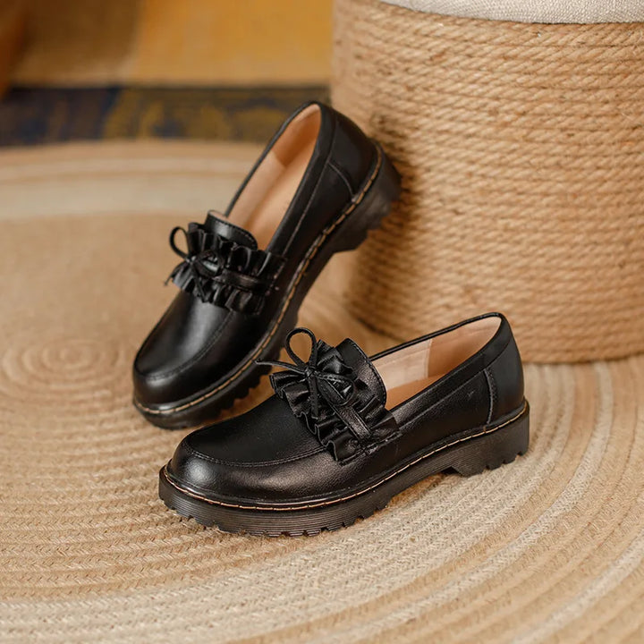 Retro Platform Oxford Shoes