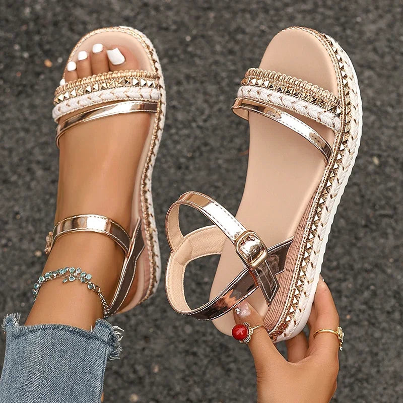 Ankle Strap Platform Sandals
