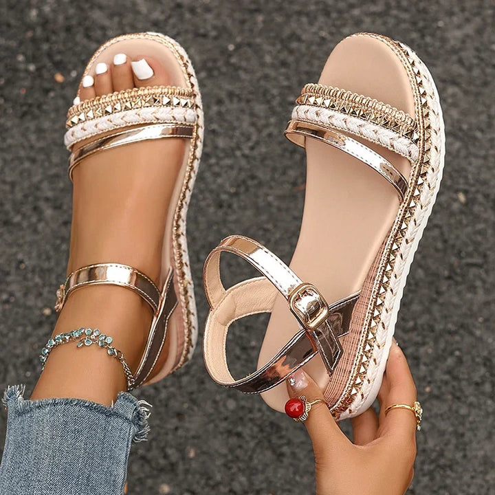 Ankle Strap Platform Sandals