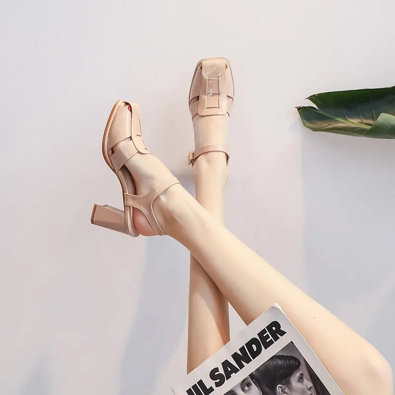 Women's Weaving Hollow Sandals