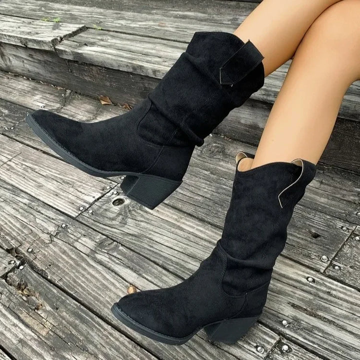 Ankle Pointed Boots